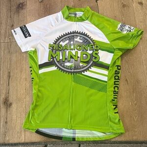 Green Womens Cycling Jersey